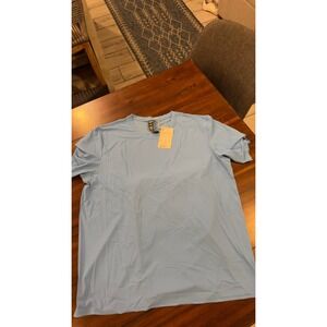 LSKD Cadence Running Tee Azure Blue MSST01580 Mens 2XL New